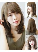 ー5歳★《大人レイヤー×ワンカール》でふわっとひし形ヘア京佳