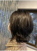 ブルーアッシュグレーの輝き