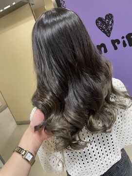 アンリップ ジー(salon unripＧ) h.i #アッシュグレージュグラデーション