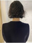【三ツ井純】大人気ボブパーマニュアンスパーマ無造作ミニボブ