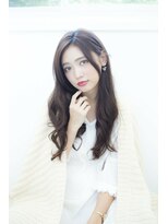 アニスミュゼ(anis musee)&nbsp;【anis musee 苫小牧】センターパート 耳かけ 無造作 ロング☆