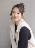 お団子アレンジ