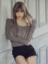 ロウル 渋谷(LOWRL)&nbsp;/ケアブリーチダブルカラー/グレージュカラー/シルキーベージュ