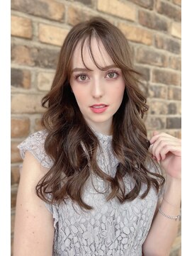 クーエフー(coo et fuu) 10代20代30代40代50代 前髪　ヨシンモリ　グレージュ　藤沢