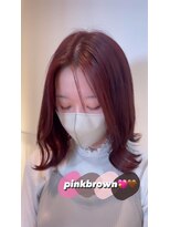 ロハスバイケンジ(LOHAS by KENJE) pink　brown