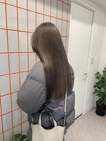 ペレ 渋谷(PELE)&nbsp;切りっぱなしボブ/エアリーロング/美髪/ピンクブラウン/渋谷