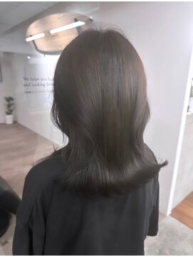 モアナ バイ ヘッドライト 沖縄東崎店(Moana by HEADLIGHT) Moana【東崎】#オリーブベージュ#ケアブリーチ#トリートメント