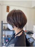 ショートボブ[長後/藤沢/ショート/ボブ/髪質改善/縮毛矯正]大川