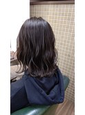 無造作外はねスタイル
