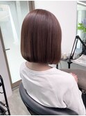 ボブ/ミディアム/髪質改善ヘアエステ/弱酸性縮毛矯正