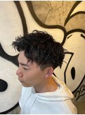 ダークアッシュ/韓国マッシュ/ニュアンスパーマ[錦糸町駅/men's]