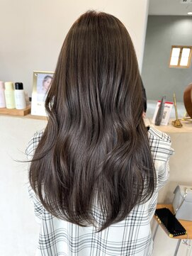 ミュゼプリュム(Musee plume) 透明感グレージュ/ブリーチなし