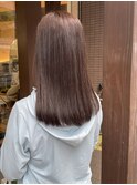 natural beige × たっぷり透明感