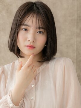 カバーヘア ブリス 志木南口駅前店(COVER HAIR bliss) グレーベージュアッシュ美髪ワンカール小顔ボブ314X志木30代40代