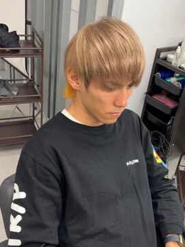 キング 楠葉店(K!ng) 波巻きツイストスパイラルパーマ/フェザーパーマ/眉毛/メンズ