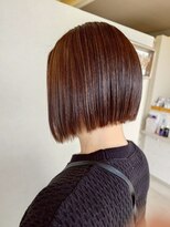 ガレリアエレガンテ 尾張旭店(GALLARIA Elegante)&nbsp;前下がりショート/ボルドーカラー/タッセルボブ