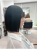 小顔タッセルボブ×美髪髪質改善[ボブ/縮毛矯正/横浜韓国]