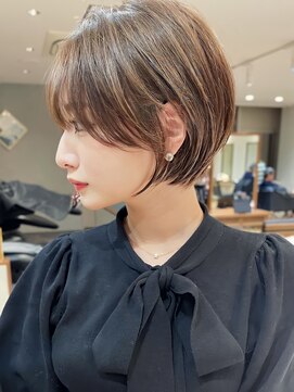 アスター 天神大名店(Aster) 小顔に見えるトレンドヘア/黒髪/オリーブグレー/ココアベージュ