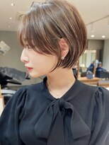 アスター 天神大名店(Aster) 小顔に見えるトレンドヘア/黒髪/オリーブグレー/ココアベージュ