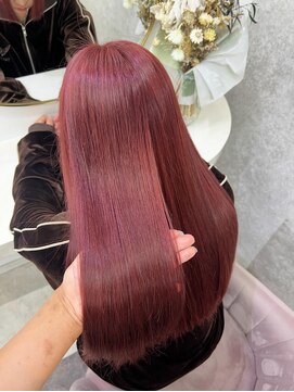 ラビス(Lovis) 黒髪カタログ/オリーブグレー/小顔ヘア/ココアベージュ