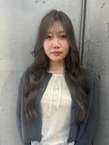 ラニヘアサロン(lani hair salon)&nbsp;ナチュラル／ブリーチなしダブルカラー／アッシュブラウン