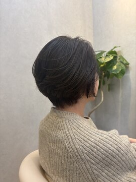 大人ショートボブ