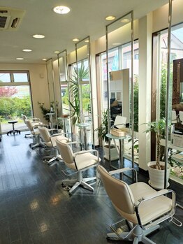 シュブデザイン クレイル 黒磯店の写真/サロンでの仕上がりが自宅でもしっかり再現できる、丁寧なアドバイスが嬉しい♪なりたいイメージが叶う◎