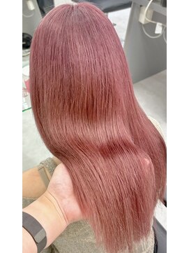 スタイル 横浜(STYLE) 【ハイトーンピンク】ダブルカラー/１ブリーチダブルカラー