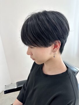 ロンドガルマン 名古屋(Lond GULLMAN) 曲がる縮毛/ニュアンスウルフ/毛流れセンターパート/グランジ