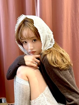 エヌ 大阪梅田店(enu)の写真/【大阪梅田駅徒歩5分】ノーブリーチで叶う！“透明感×艶カラー”でトレンドスタイルへ＊【髪質改善/韓国】