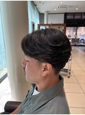 MEN’S/リバースセンターパート/ニュアンスパーマ/佐倉