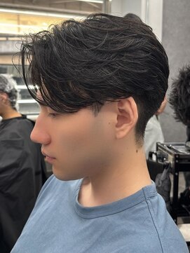 エルマーク 和歌山(L-MARK) フェザーパーマ/カルマパーマ/メンズ/韓国/眉毛/センターパート