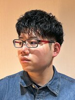 ジェントル(GENTLE) 無造作ツイストパーマ×マッシュショート
