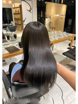 ガリカ 蔵前(Gallica) <ゲスト>縮毛矯正でツヤツヤストレートロング