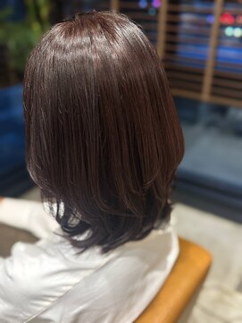 イオス(EOS) 【大人レイヤー】艶ピンクブラウンカラー