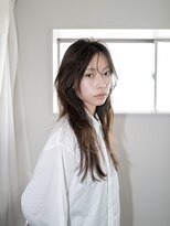 ポートラブ(Portlove)&nbsp;ロングレイヤー　顔まわりレイヤー　ハッシュカット　韓国ヘア