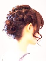 エアリー ヘアーデザイン(airly hair design)&nbsp;[airly]編み込み&ナチュラル