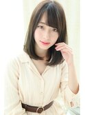 ナチュラルストレート×ナチュラルハイライト＝オシャレヘア