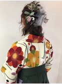 *CIEN 杉本希 袴×ハーフアップ