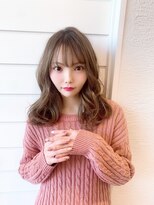 オーロ 緑地公園店(ORO)&nbsp;大人のイメチェンベージュセミロング♪