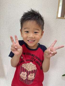 ヘアーパーチ(HAIR perch) やんちゃキッズカット