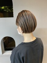 ルコルテイラーオブビューティー 国分寺(LUCOLU Tailors of beauty) ぱつっとボブ×ベージュブラウン☆