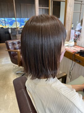 ラ メール ヘア デザイン(La mer HAIR DESIGN) アッシュブラウン/ブリーチ無しカラー