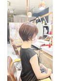 calna by ELMO/ショートボブ/ハンサムショート/丸みショート
