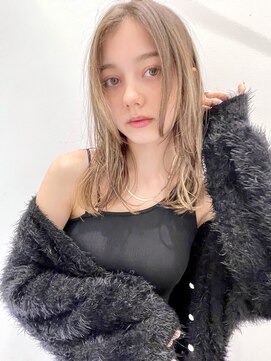 トルネード(TORNADO) 外国人風ハイライト wカラーハイライト シャドールーツ t1120