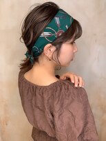 ニスル 町田店(NISURU)&nbsp;似合わせカット/大人ガーリー/ダークアッシュ/着物/町田/町田駅