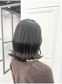 美髪/大人かわいい/こなれミディ/サンドベージュ