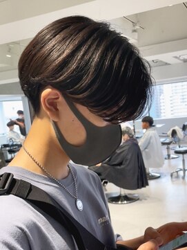 ザサードヘアー 千葉(THE 3rd HAIR) ナチュラル　センターパート　ツーブロック　ニュアンスパーマ