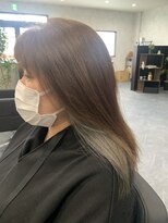 ラソ(Lazo) グレー　インナーカラー