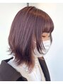 ユイバイラドンナ(Huit by LADONNA)&nbsp;レイヤースタイル色×色のイヤリングカラー♪［インナーカラー］